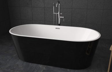 Bañera-ib-1201-Black Bañera Ib-1201 black
